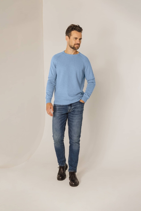 State of Art blauwe heren trui | Model