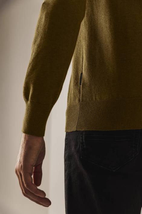 State of Art gele heren trui | Kleurstaal