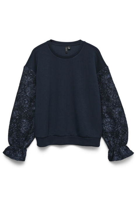 Vero Moda blauwe dames sweater | Vooraanzicht