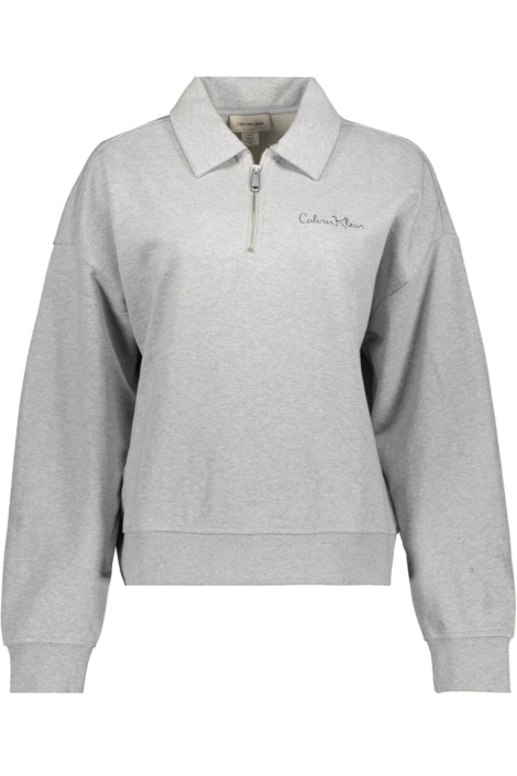 Calvin Klein grijze dames sweater | Vooraanzicht