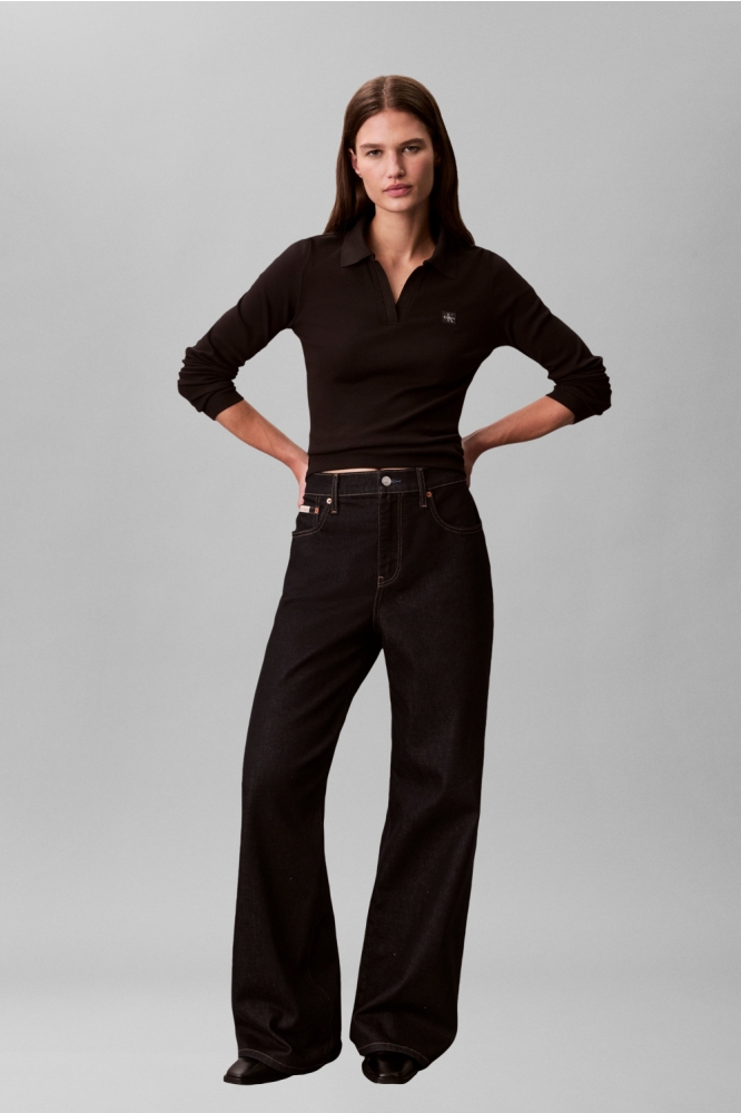 Calvin Klein zwarte dames t-shirt | Model