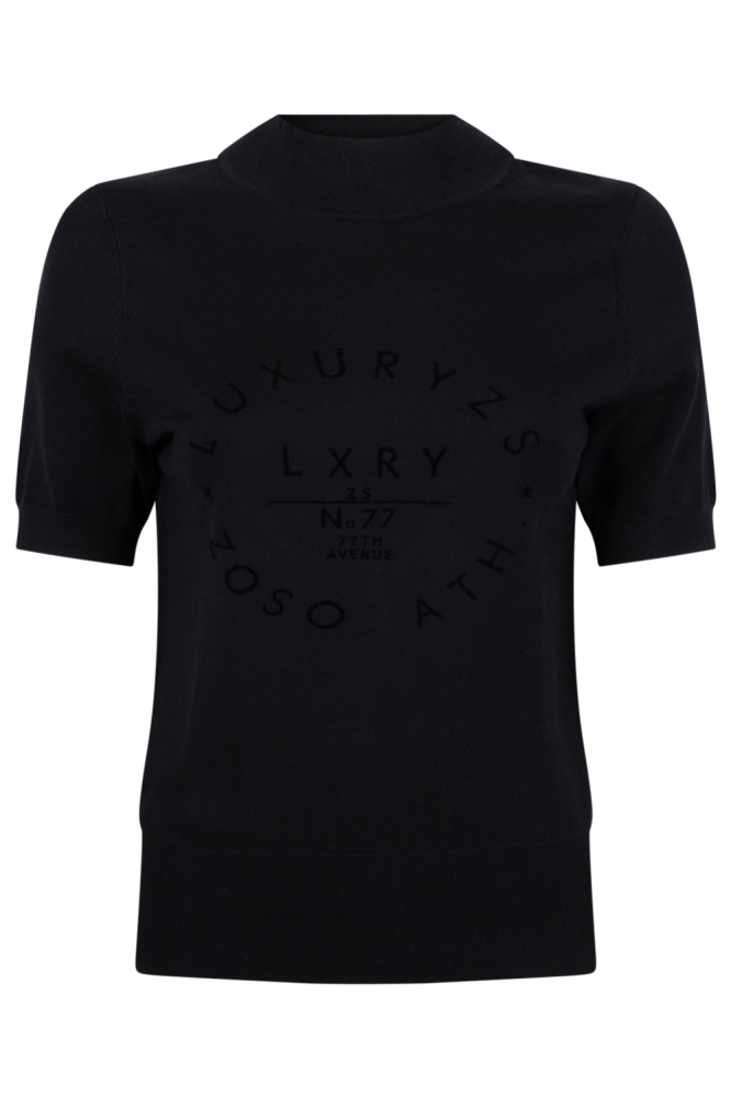 Zoso zwarte dames trui | Vooraanzicht