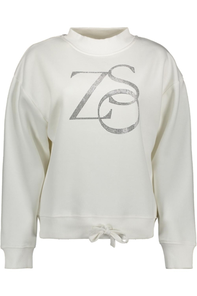 Zoso witte dames sweater | Vooraanzicht