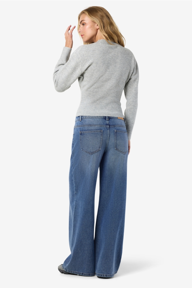 Noisy may grijze dames trui | Model