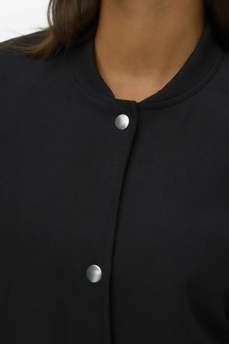 Vero Moda zwarte dames jas | Close up