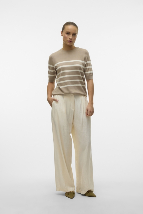 Vero Moda camel dames trui | Model