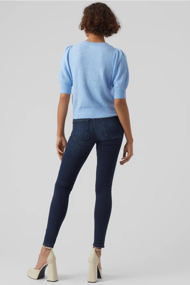 Vero Moda blauwe dames trui | Model