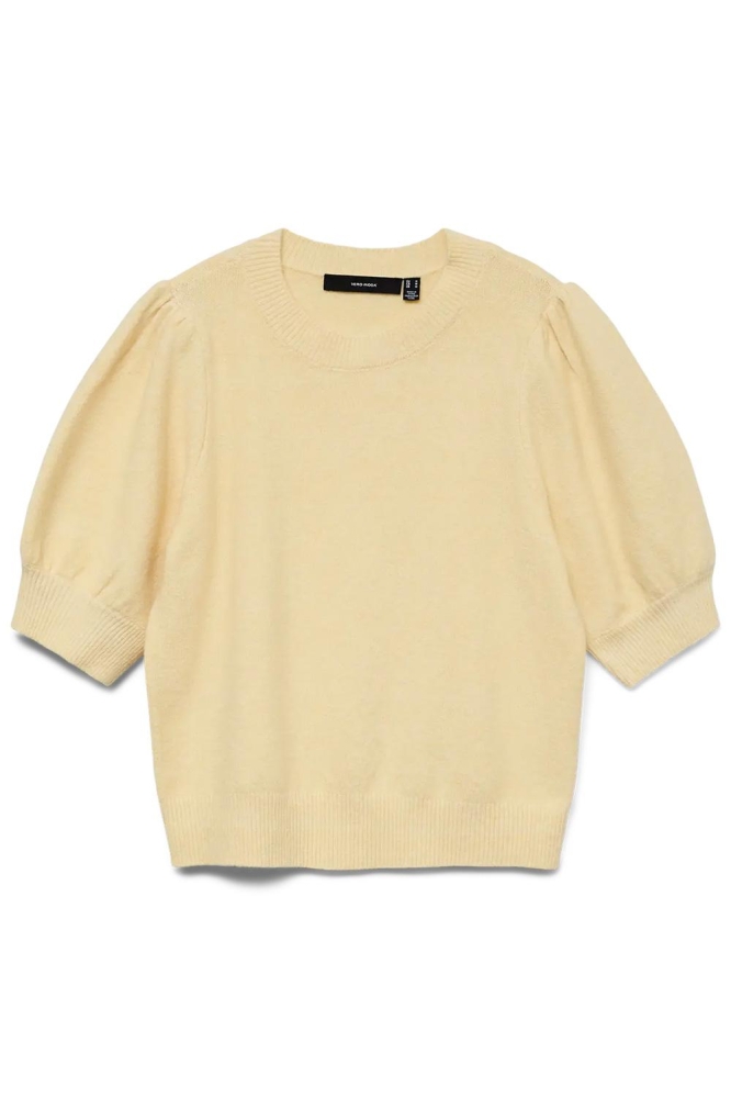 Vero Moda gele dames trui | Vooraanzicht