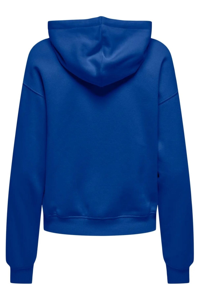 Only blauwe dames sweater | Achteraanzicht