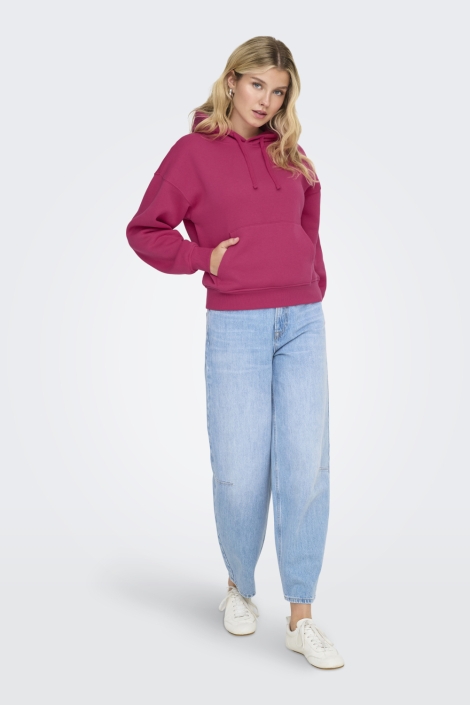 Only roze dames sweater | Model