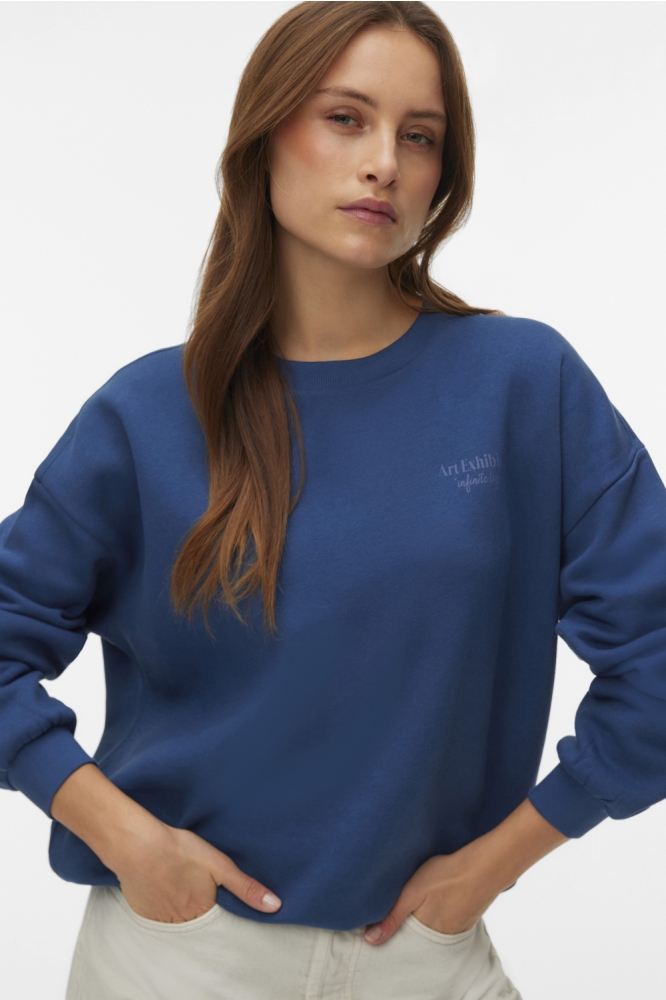 Vero Moda blauwe dames sweater | 