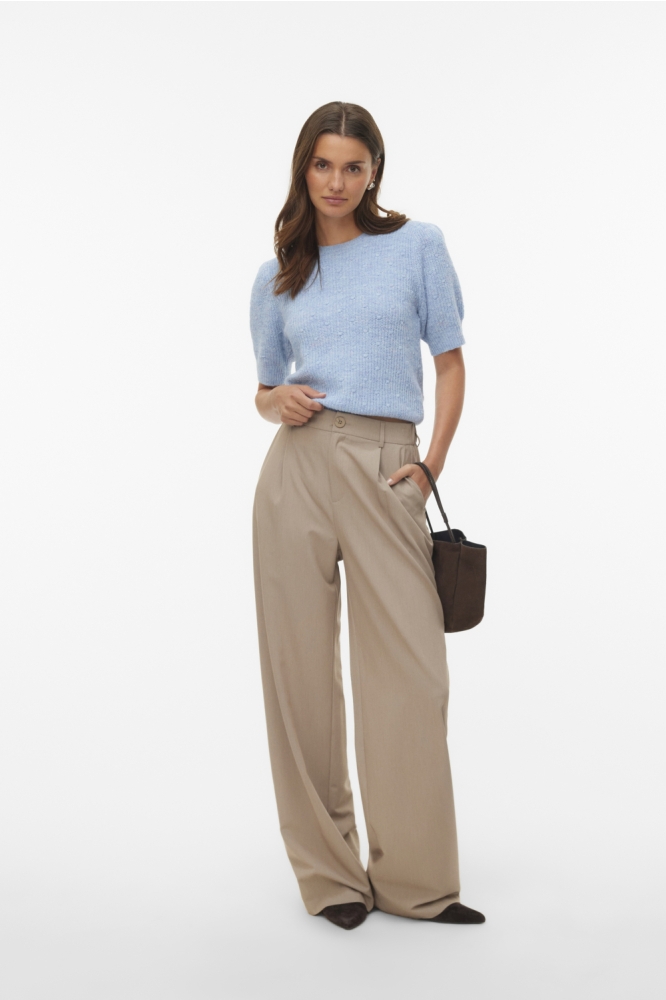 Vero Moda blauwe dames trui | Model