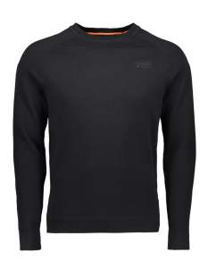 orange label cotton crew m6100025a superdry trui black Superdry Truien Heren | Sans online.nl