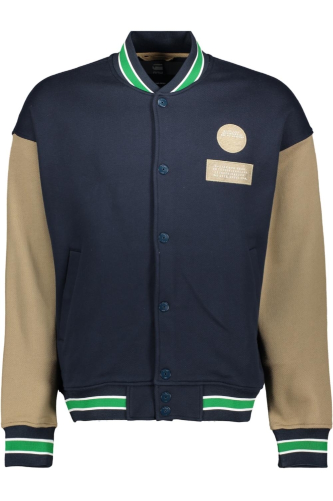 SWEATER BOMBER LOOSE D22741 C988 D967 Salute/Berge