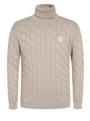 Gabbiano Trui COLTRUI MET GEOMETRISCH STRUCTUUR 612727  CREAM