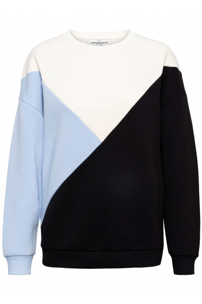 SOPHIE COLORBLOCK SW108 CB Chambray Blue
