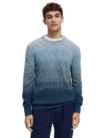 Scotch & Soda Trui GEMELEERDE TRUI MET STREPEN 170013 0217
