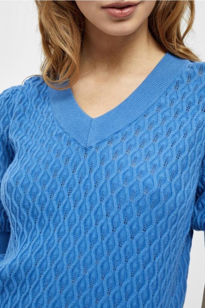 ROSALIA PUFF SLEEVE TEE PC1718 2993 MARINA BLUE
