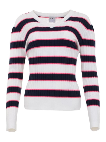 Maicazz Trui ENNA TRUI SP23 70 214 OFF WHITE NAVY