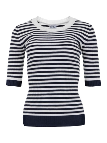 Maicazz Trui ENITTE TRUI SP23 70 213 OFF WHITE NAVY