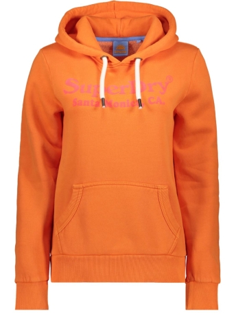Superdry Trui VINTAGE VENUE HOOD W2011633A  NEW HOUSE ORANGE