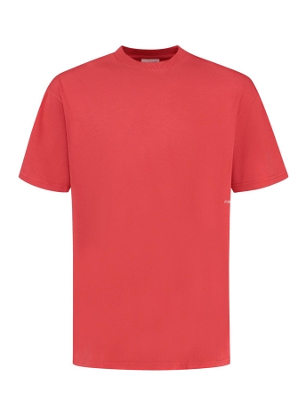 Purewhite T-shirt T SHIRT WITH LOGOS 23010103 28 RED