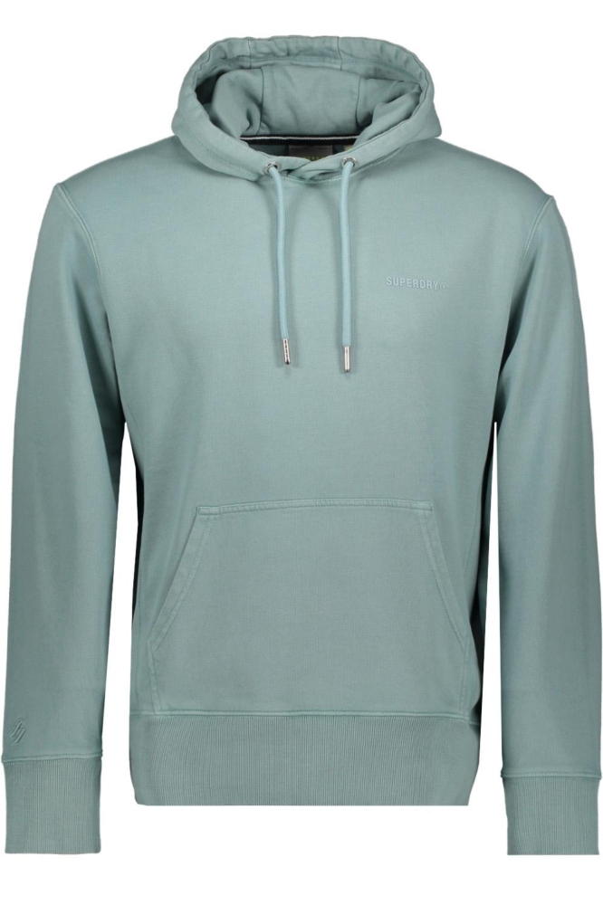 CODE ESSENTIALOVERDYED HOOD M2012325A TOURMALINE BLUE