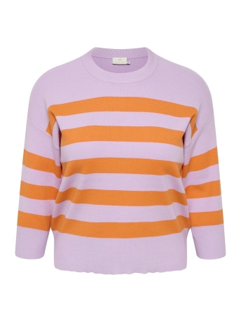 Kaffe Trui KATYA KNIT PULLOVER 10507302 104514 LUPINE VERMILLION