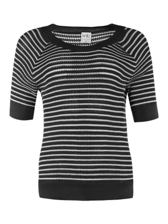 Maicazz Trui FUNNE TRUI SU23 70 214 BLACK OFF WHITE