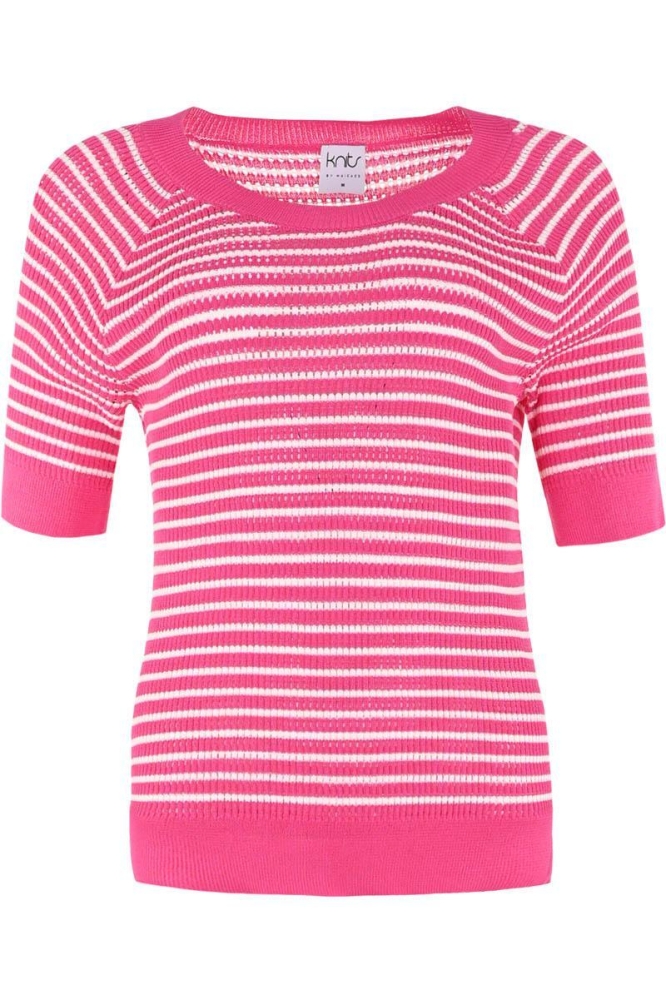 FUNNE TRUI SU23 70 214 PINK OFF WHITE