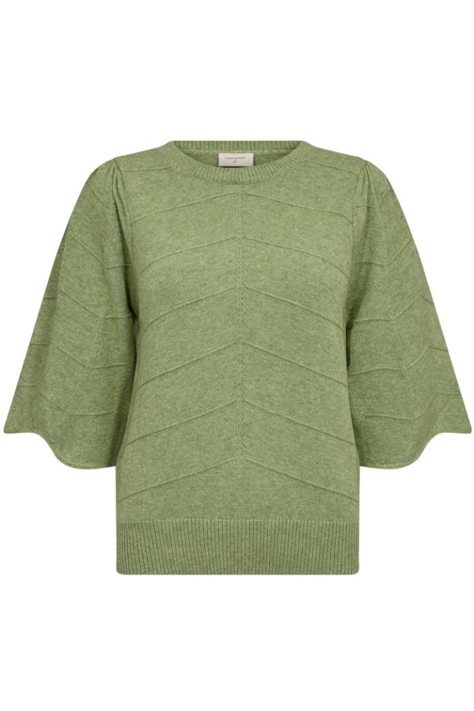 FQCLAURA PULLOVER 202294 PIQUANT GREEN MELANGE