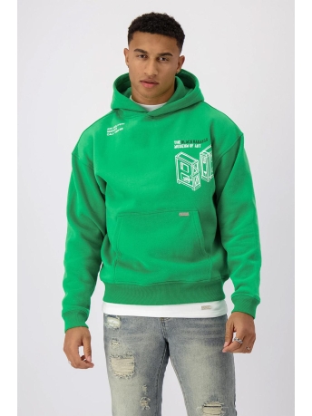 Black Bananas Trui LOGISTICS HOODY MENFW 23 2 27 GREEN