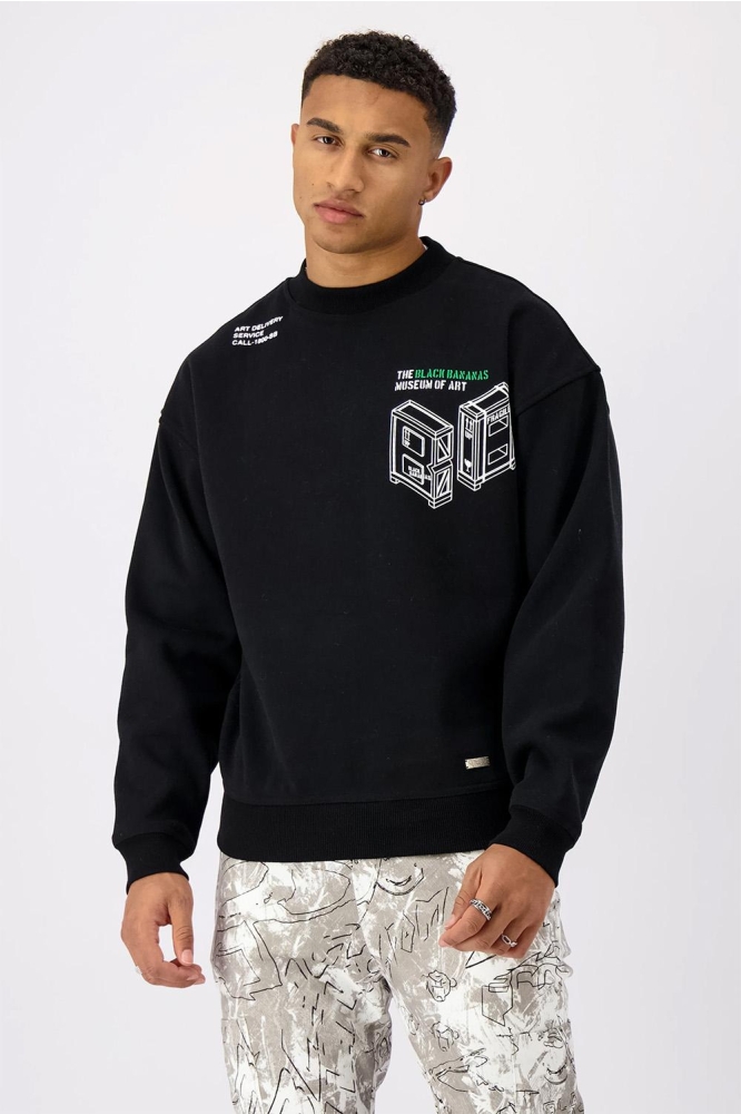 LOGISTICS CREWNECK MENFW23 2 26 BLACK