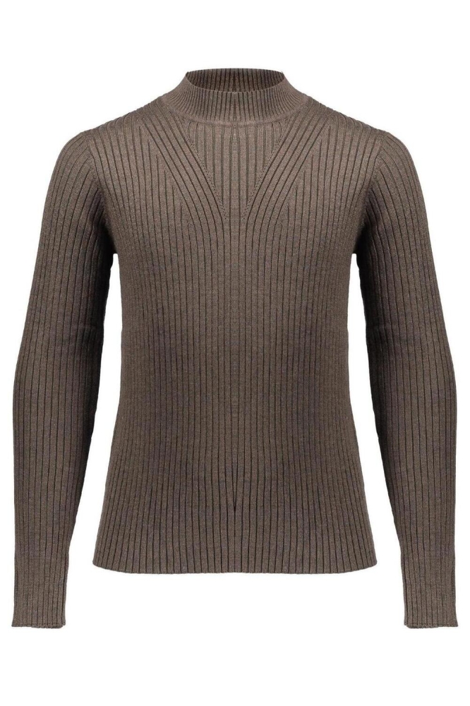 UNI RIBGEBREIDE TRUI 34588K 14 750 Choco Melange