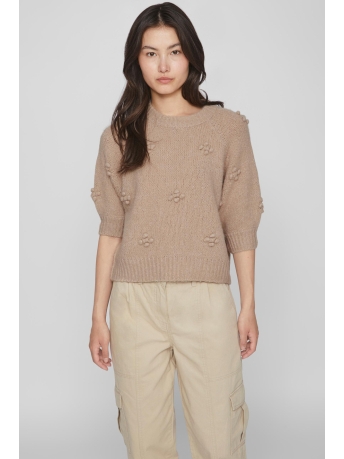 Rouge Vila Trui VICHASEY 2 4 SLEEVE 14088276 FEATHER GRAY