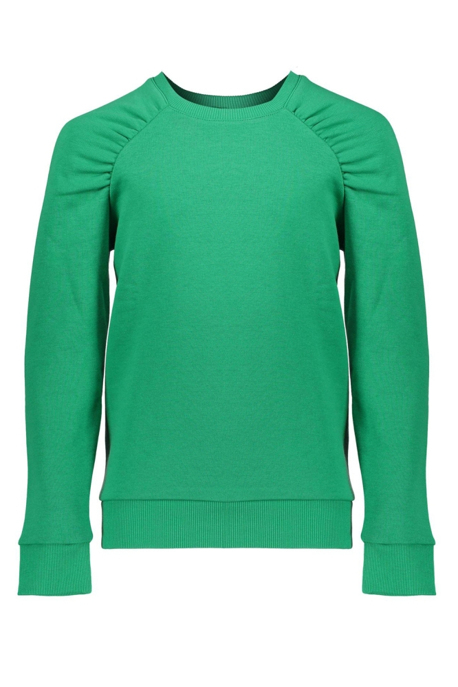 UNI PLEATED SWEATER 32611K 41 530 evergreen