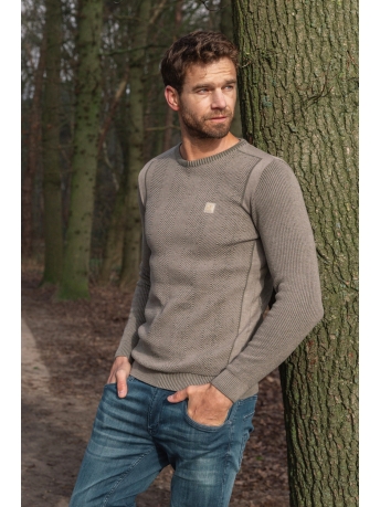 Gabbiano Trui TRUI MET STRUCTUUR 613759 1101 Soft Taupe