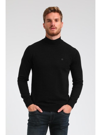 Gabbiano Trui COLTRUI MET SUBTIELE STREEPSTRUCTUUR 613771 201 black