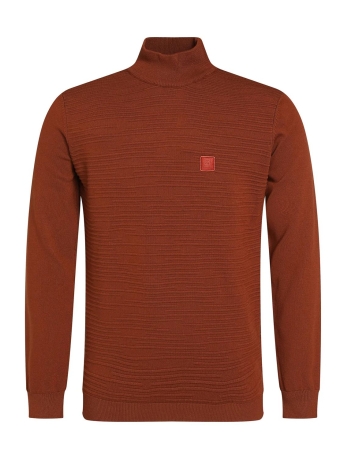Gabbiano Trui COLTRUI MET SUBTIELE STREEPSTRUCTUUR 613771 450 rust
