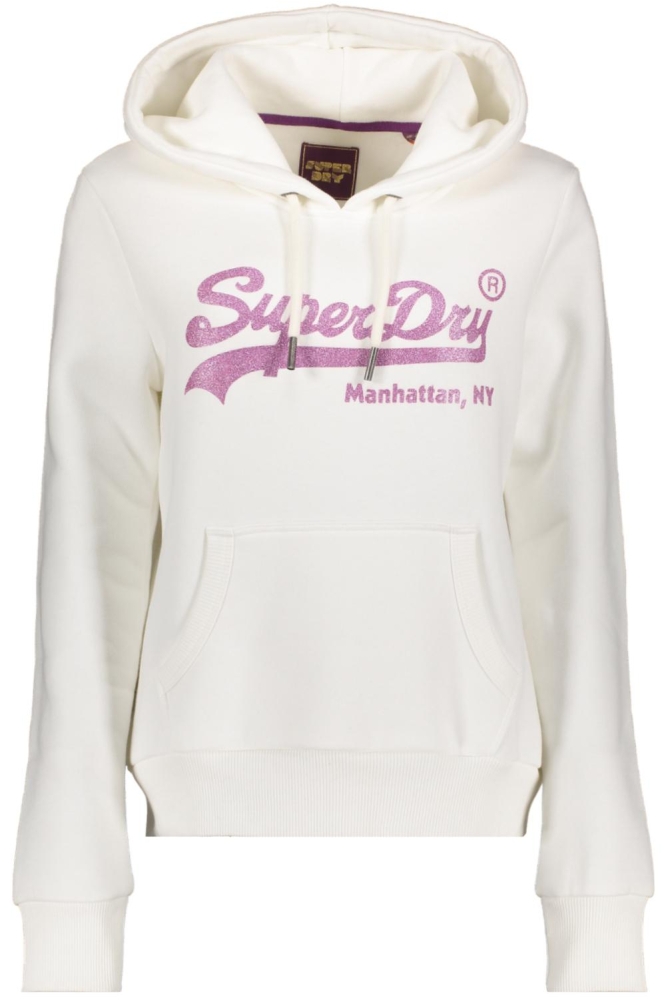 EMBELLISHED VL HOODIE W2011959A 39E ECRU