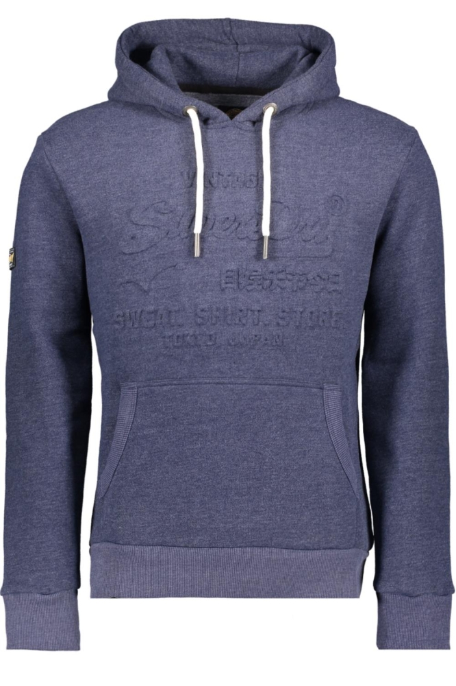 EMBOSSED VL HOODIE M2013130A WJC RICH NAVY MARK