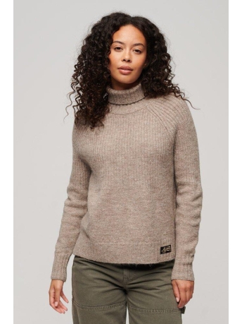 Superdry Trui ESSENTIAL RIB KNIT JUMPER W6110502A 1GZ FALLON