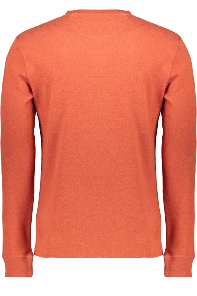 VLE MID WEIGHT LS HENLEY M6010759A 1AS AMERICANA ORANGE MAR