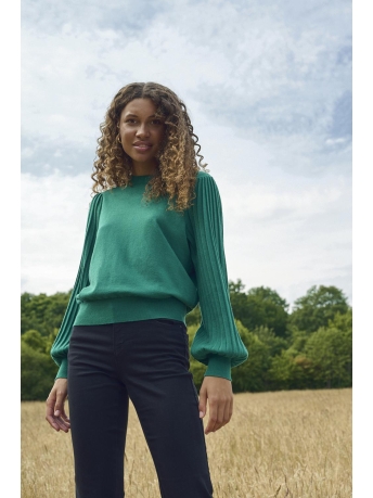 Kaffe Trui KALONE KNIT PULLOVER 10507905 195421 Aventurine