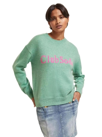 Scotch & Soda Trui INTARSIA CLUB SODA PULLOVER 175203 6646