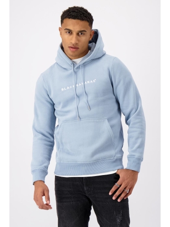Black Bananas Trui SIGNATURE HOODY MANFW23 2 06 BLUE