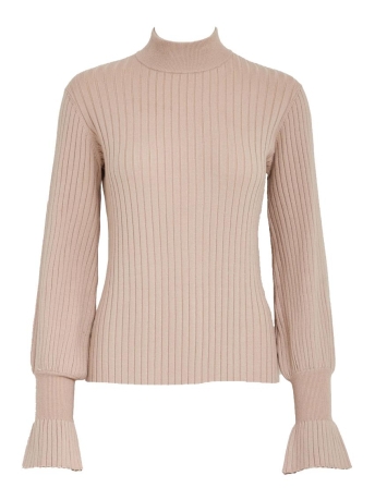 Peppercorn Trui ROSALIA HIGH NECK KNIT PC7574 2105 FEATHER GRAY