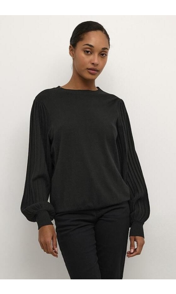 KALONE KNIT PULLOVER 10507905 100121 BLACK DEEP