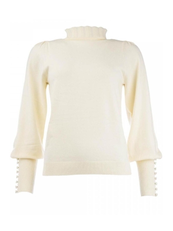 I-coni-K Trui ALAIA KNIT 23W P218 01 03 OFF WHITE