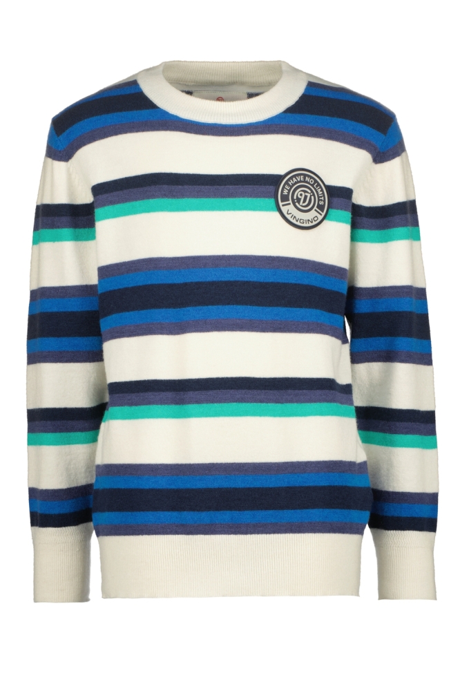 MACAO PULLOVER AW23KBN38002 SOFT VANILLA MELEE